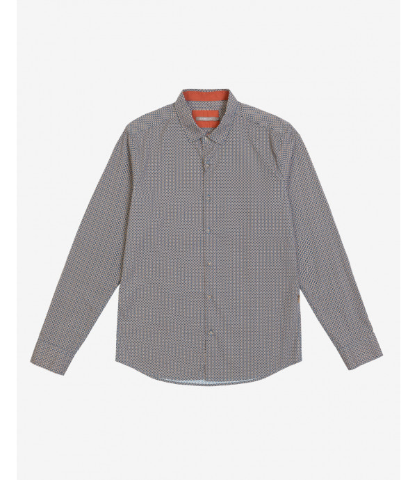 Camicia in fantasia geometrica