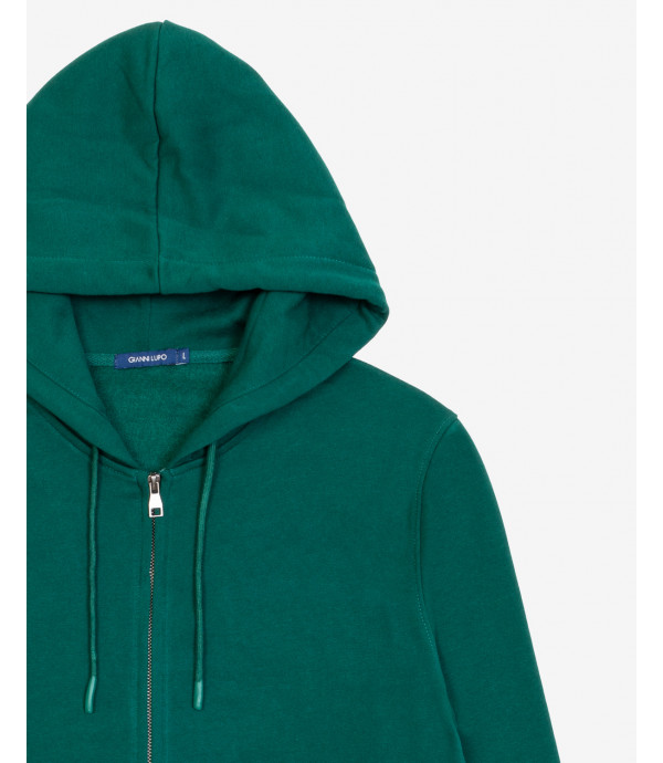 Zipped hoodie