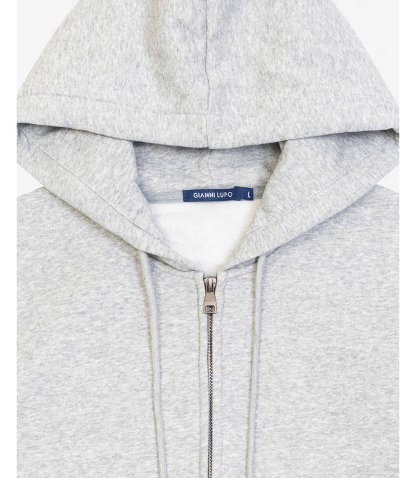 Zipped hoodie