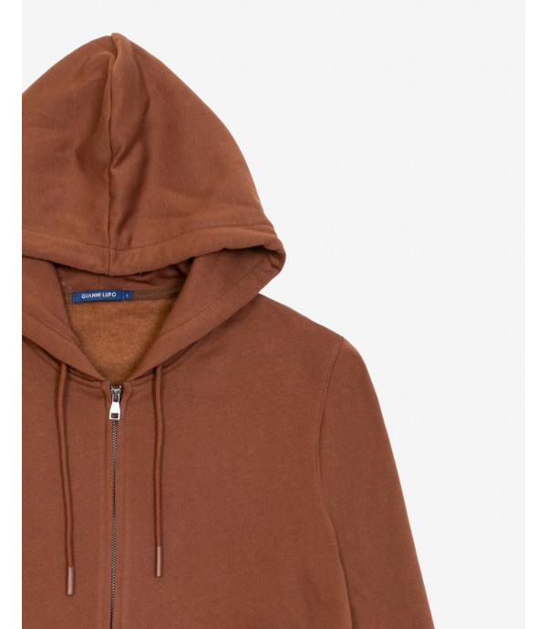 Zipped hoodie
