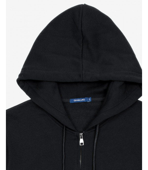 Zipped hoodie