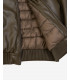 Bomber effetto pelle oversize