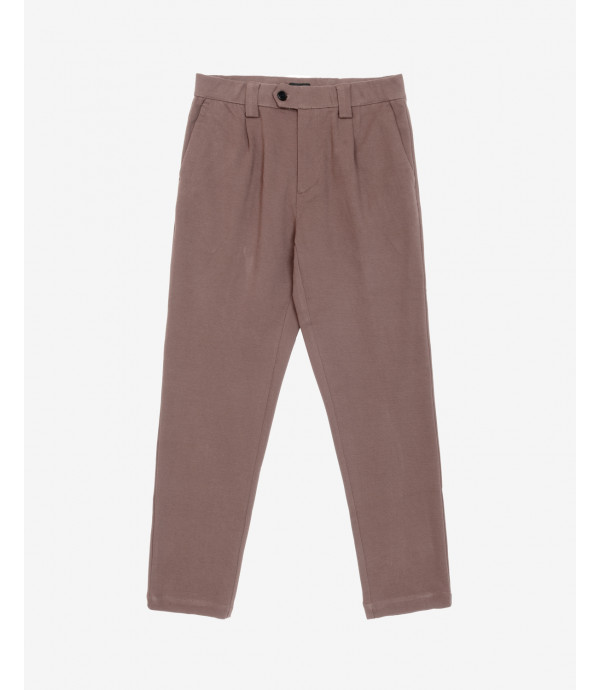 Pantaloni regular fit con pinces
