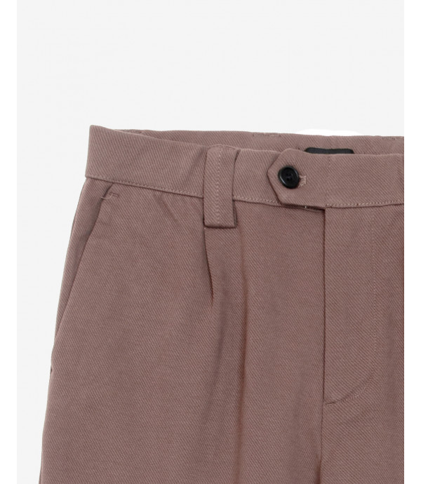 Regular fit trousers with pleats