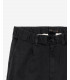 Pantaloni relaxed fit con pinces e vita elasticizzata