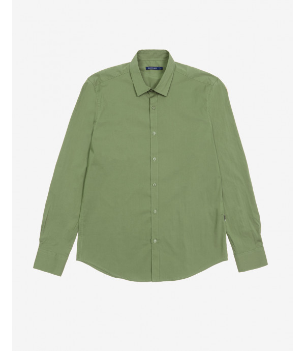 Camicia cotone stretch