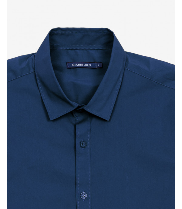 Camicia cotone stretch