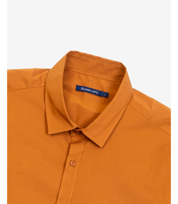 Camicia cotone stretch