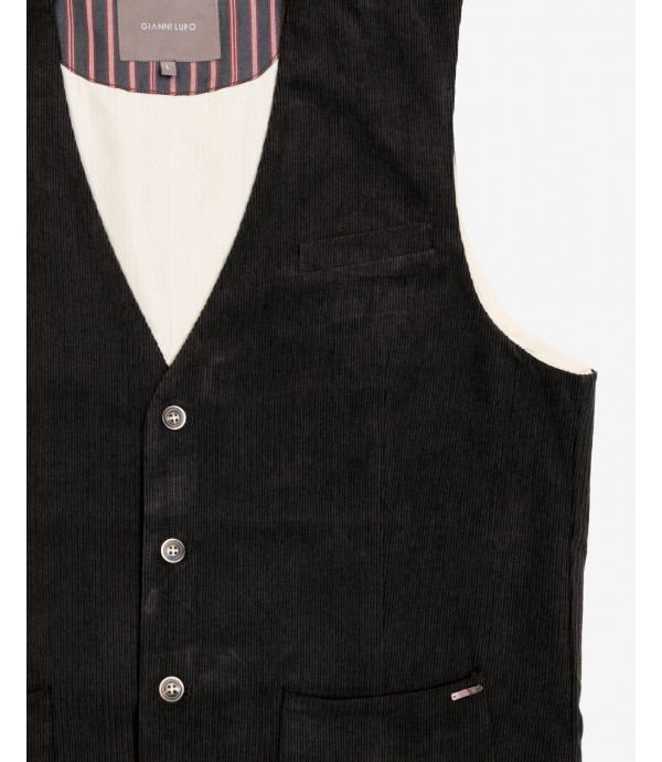Waistcoat in cord