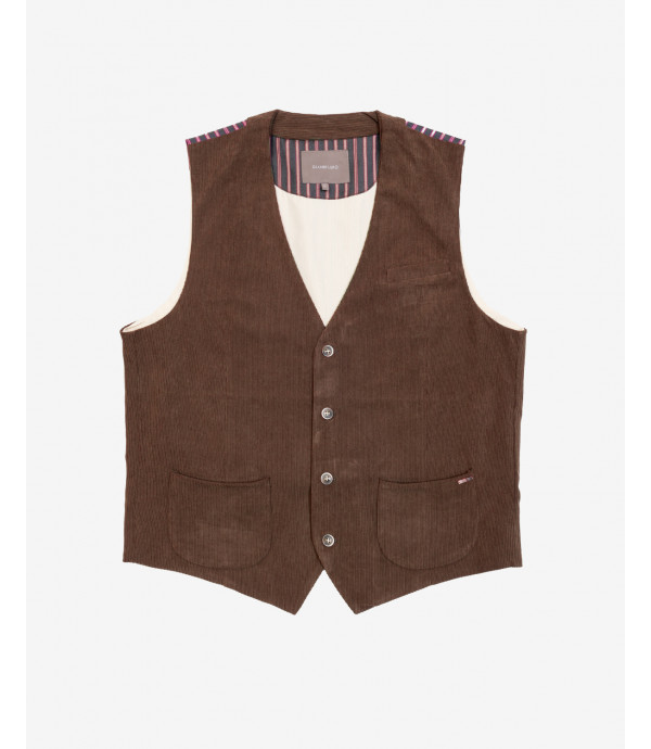 Waistcoat in cord
