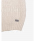 Maglione girocollo in textured 3D