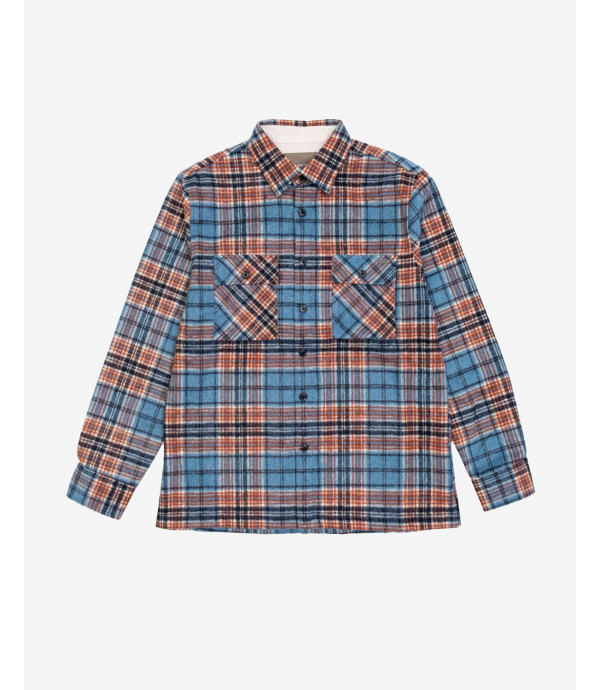 Overshirt di flanella a quadri