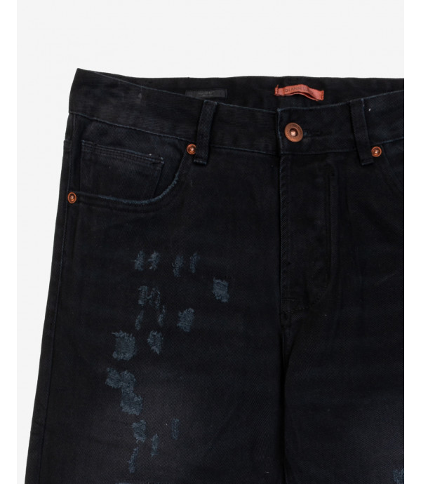 Grant carrot fit jeans with rips