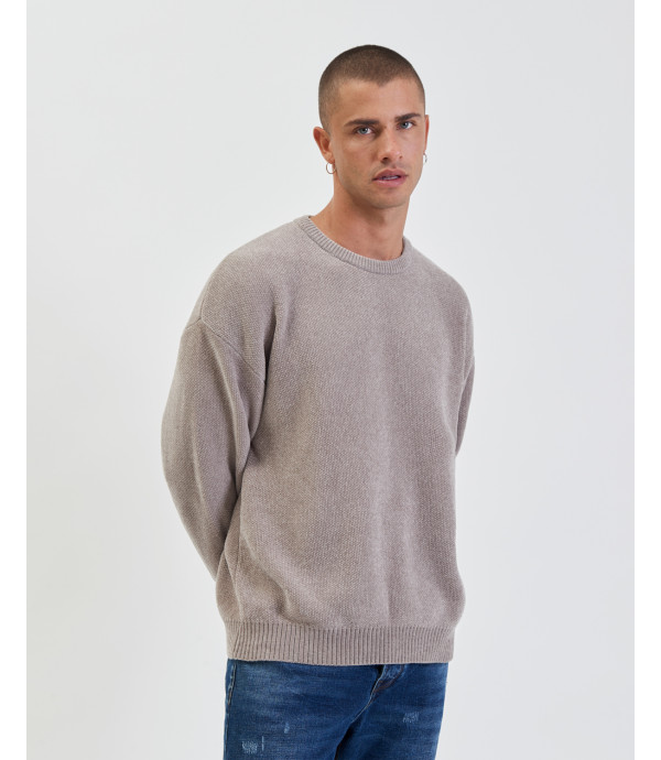 Soft touch crewneck sweater