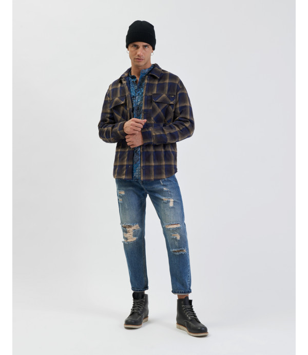 Mike carrot fit jeans in medium wash