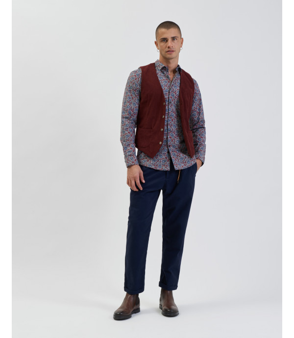 Waistcoat in cord