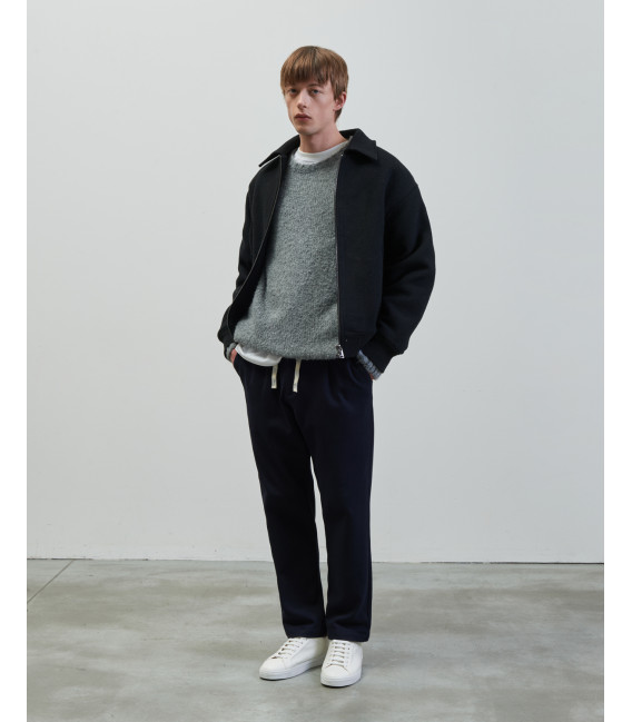 Bomber in lana cotta