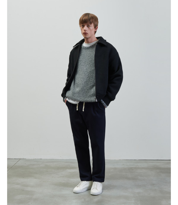 Bomber in lana cotta