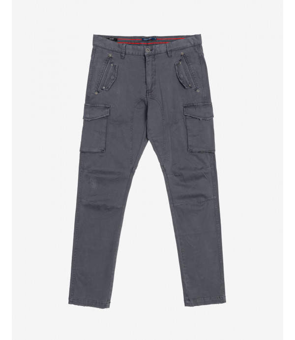 Slim fit cargo trousers