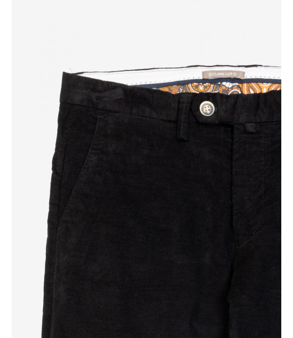 Smart trousers in textured cord