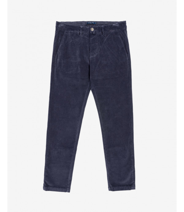 Cord slim fit trousers