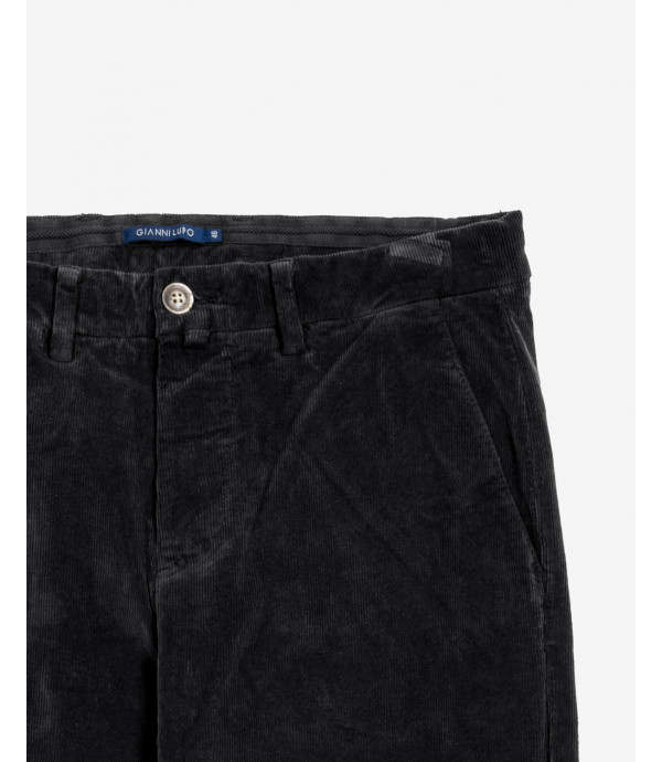 Cord slim fit trousers