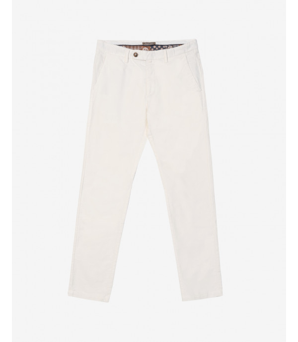 Smart trousers in textured cord