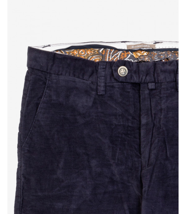 Smart trousers in textured cord