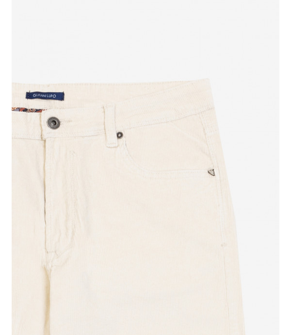 Regular fit trousers in cord