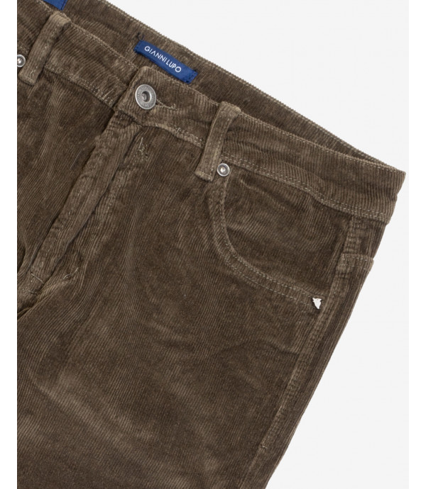 Regular fit trousers in cord