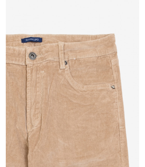 Regular fit trousers in cord