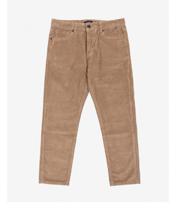 Cooper carroft fit trousers in cord with knee rip