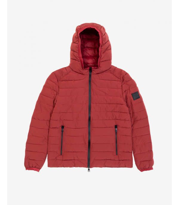 Hooded padded jacket