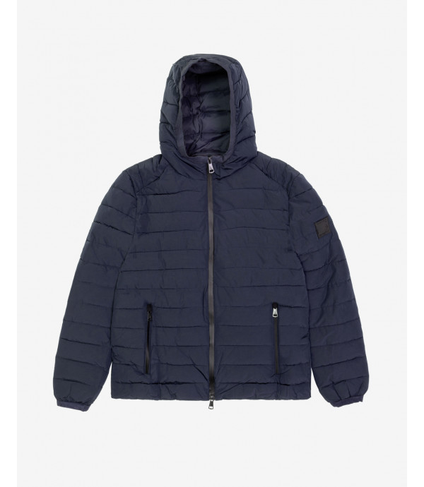 Hooded padded jacket
