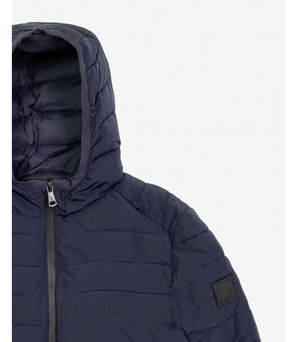 Hooded padded jacket