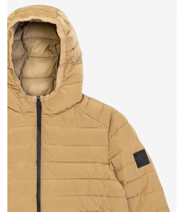 Hooded padded jacket