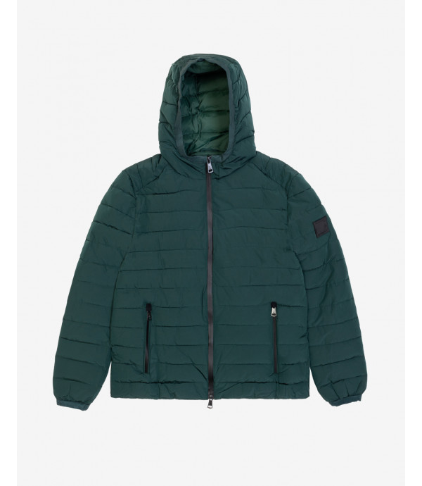 Hooded padded jacket