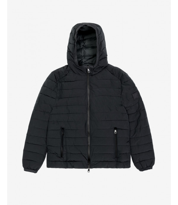 Hooded padded jacket