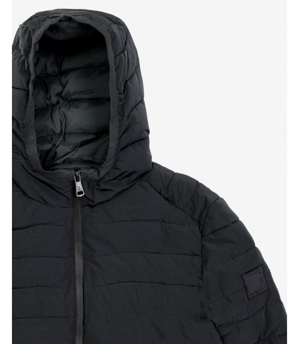 Hooded padded jacket