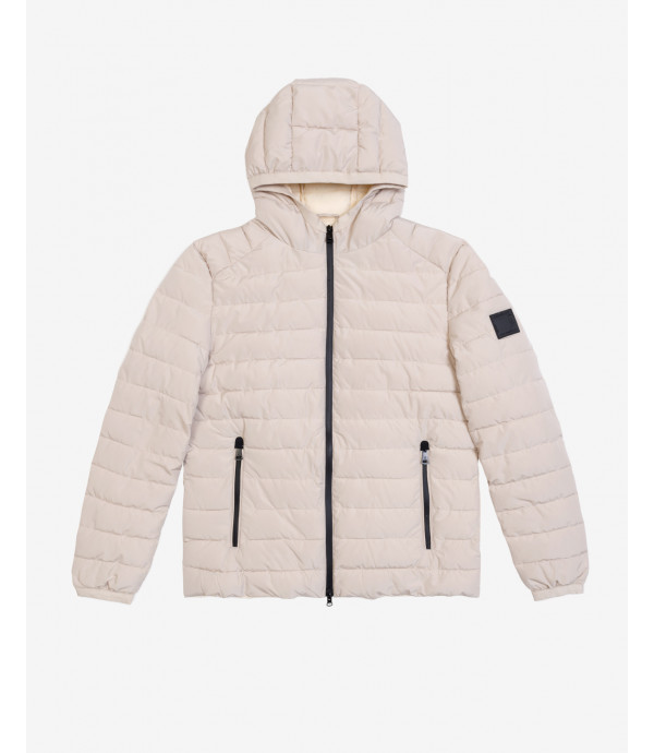 Hooded padded jacket