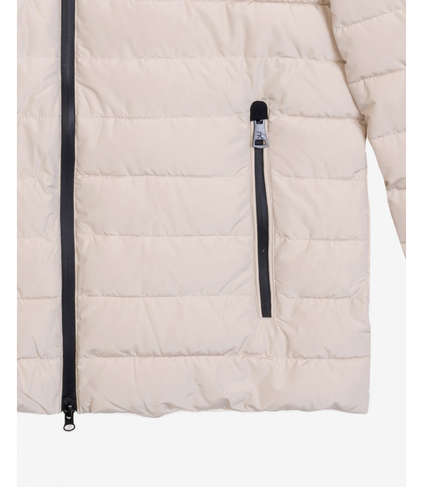 Hooded padded jacket