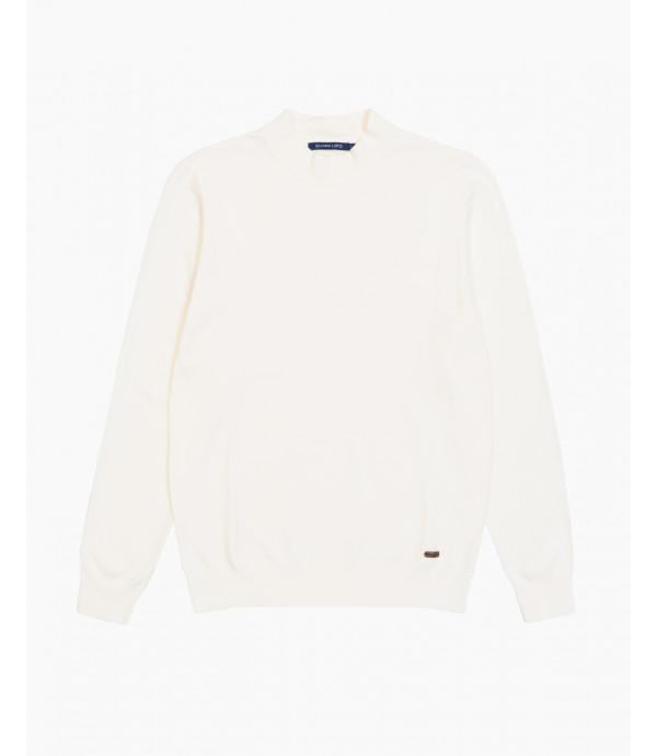 Mock turtleneck sweater