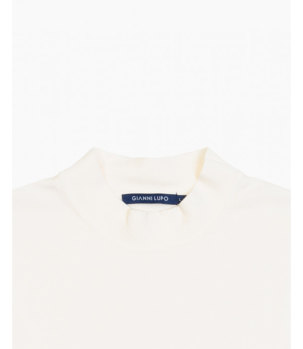 Mock turtleneck sweater