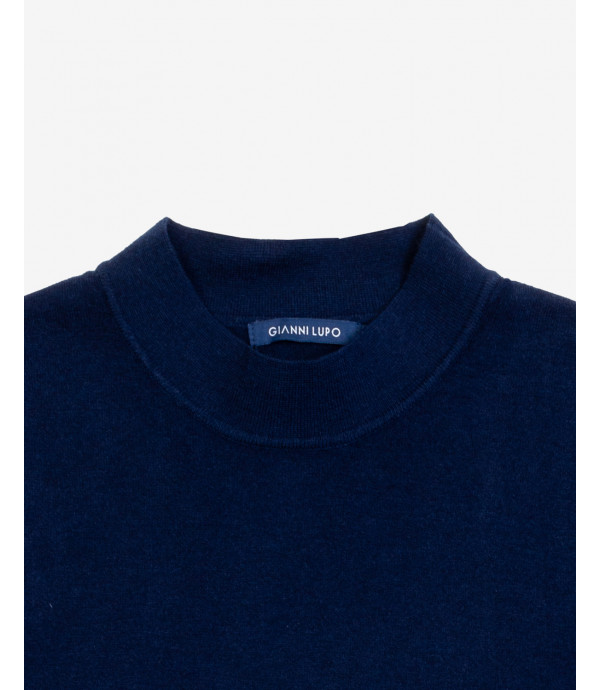 Mock turtleneck sweater