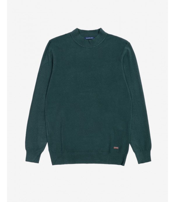 Mock turtleneck sweater