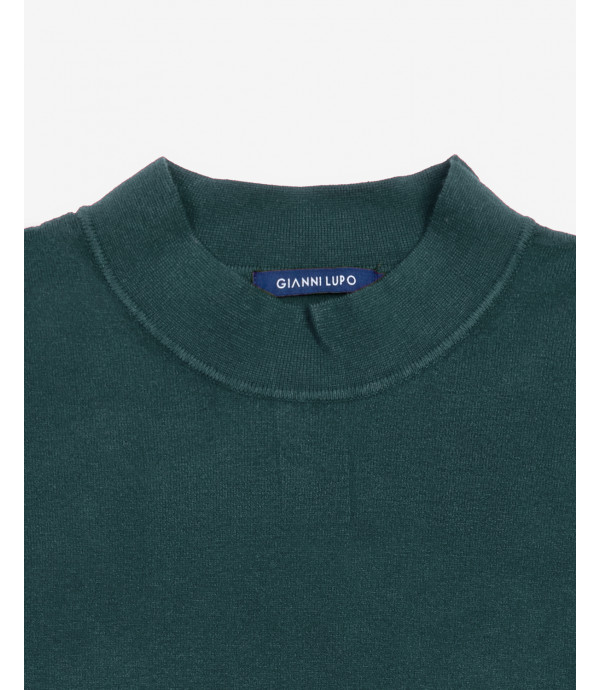 Mock turtleneck sweater