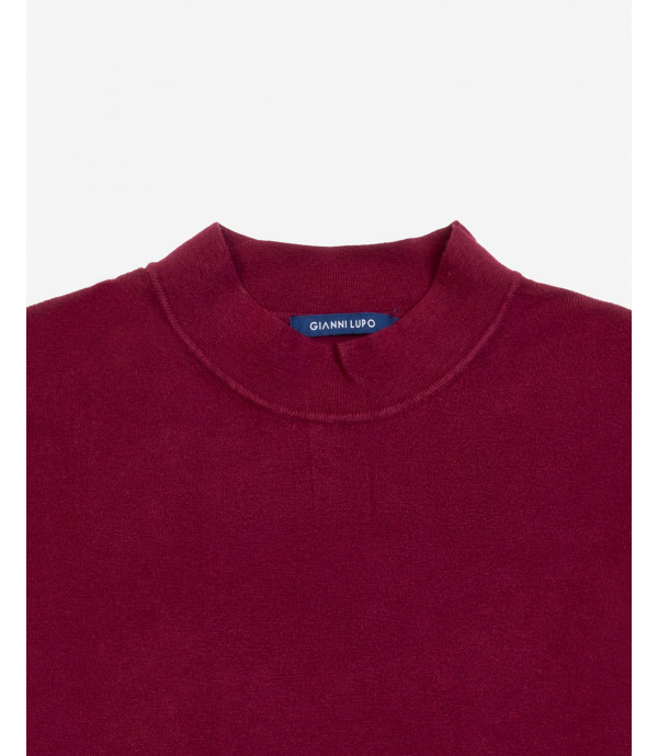 Mock turtleneck sweater