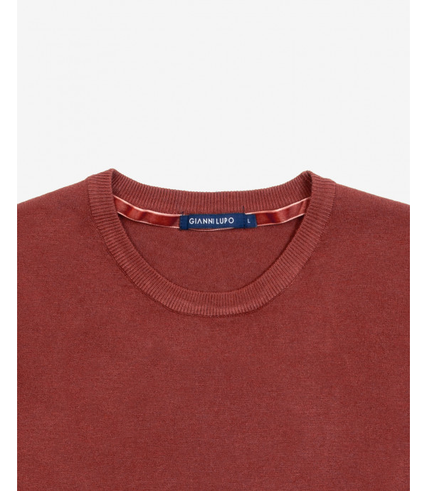 Maglia girocollo basic