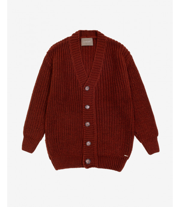 Ribbed cardigan