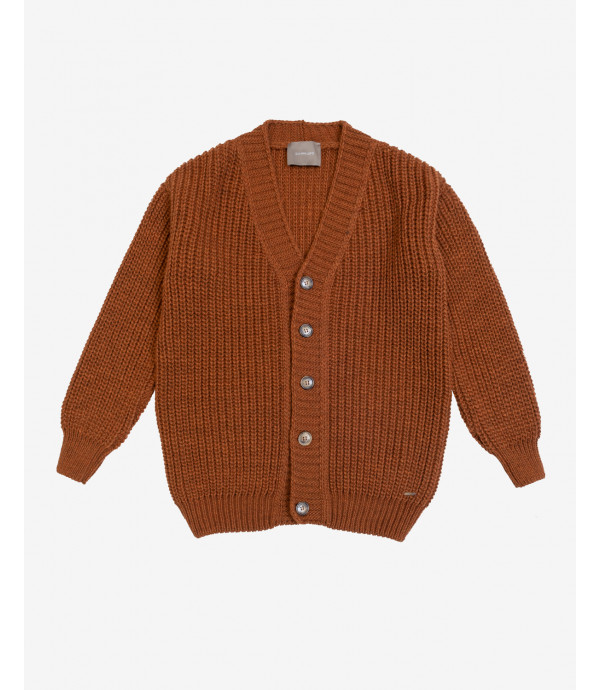 Ribbed cardigan